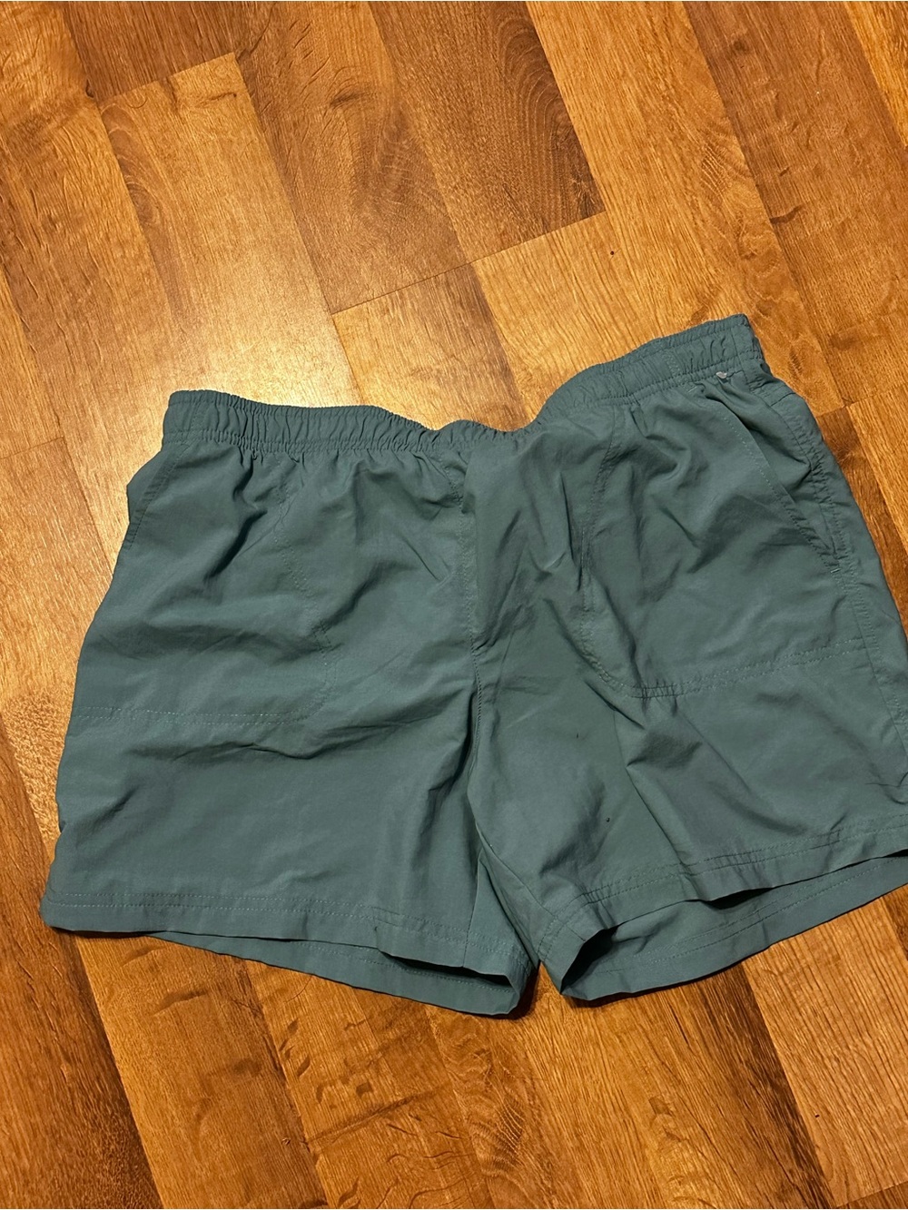 Columbia Women's Athletic Shorts Teal Green